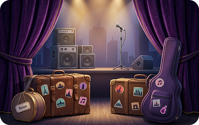 Aucun artiste disponible pour le moment, mais ça arrive bientôt